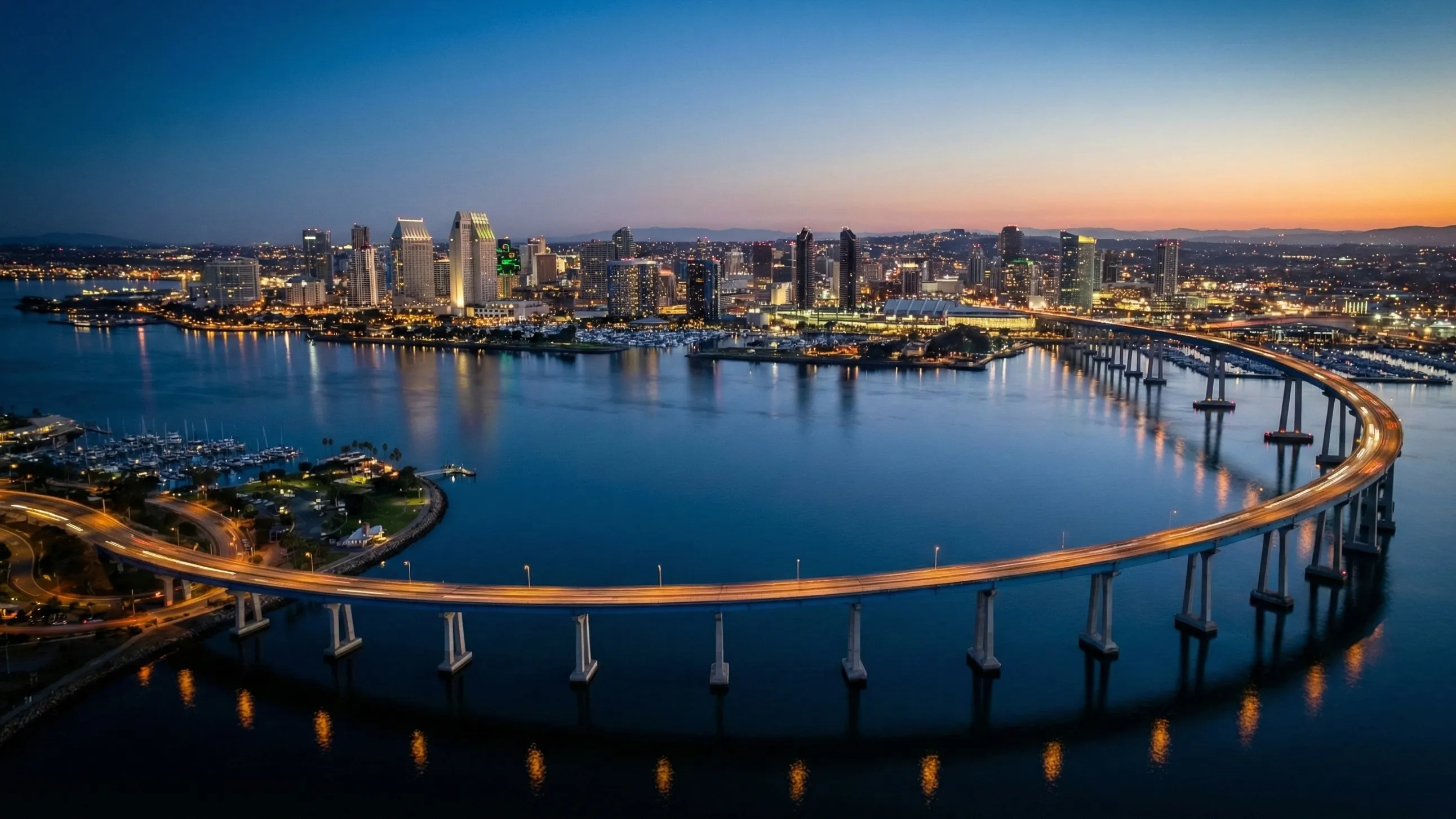 San Diego aerial view